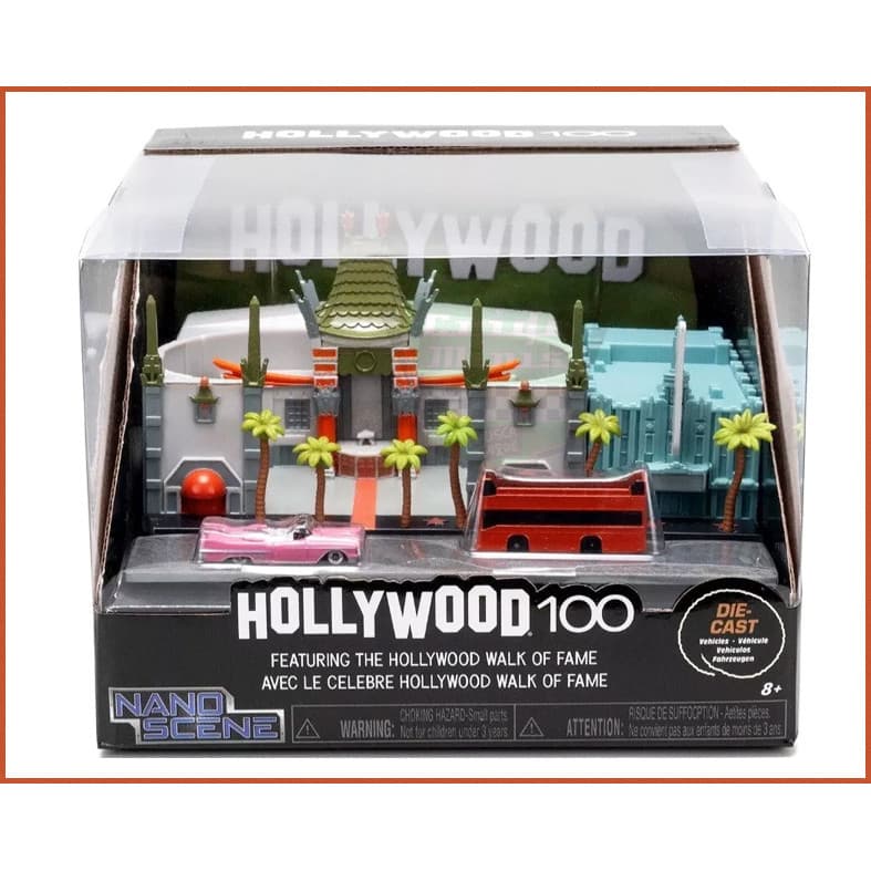 Diorama Hollywood 100 Anos Calçada da Fama Nano Jada