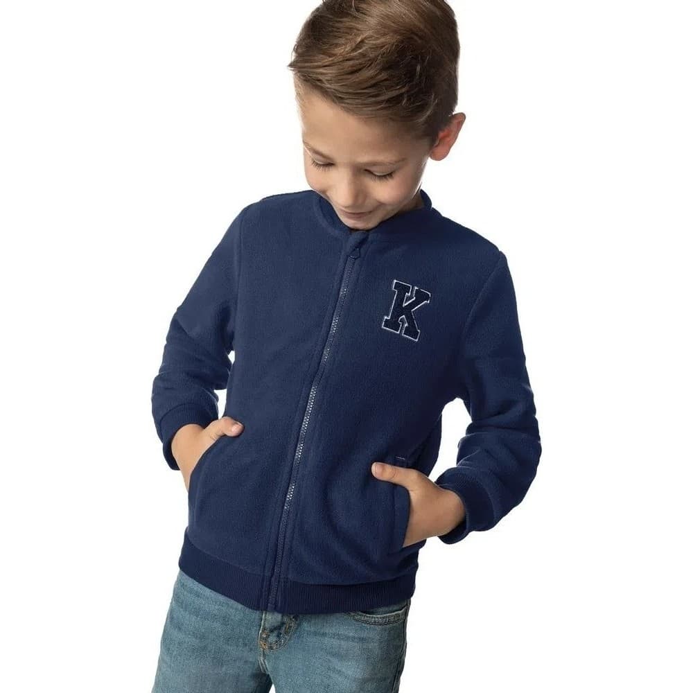 Jaqueta Infantil Moletom Menino Casaco Inverno 100% Algodão