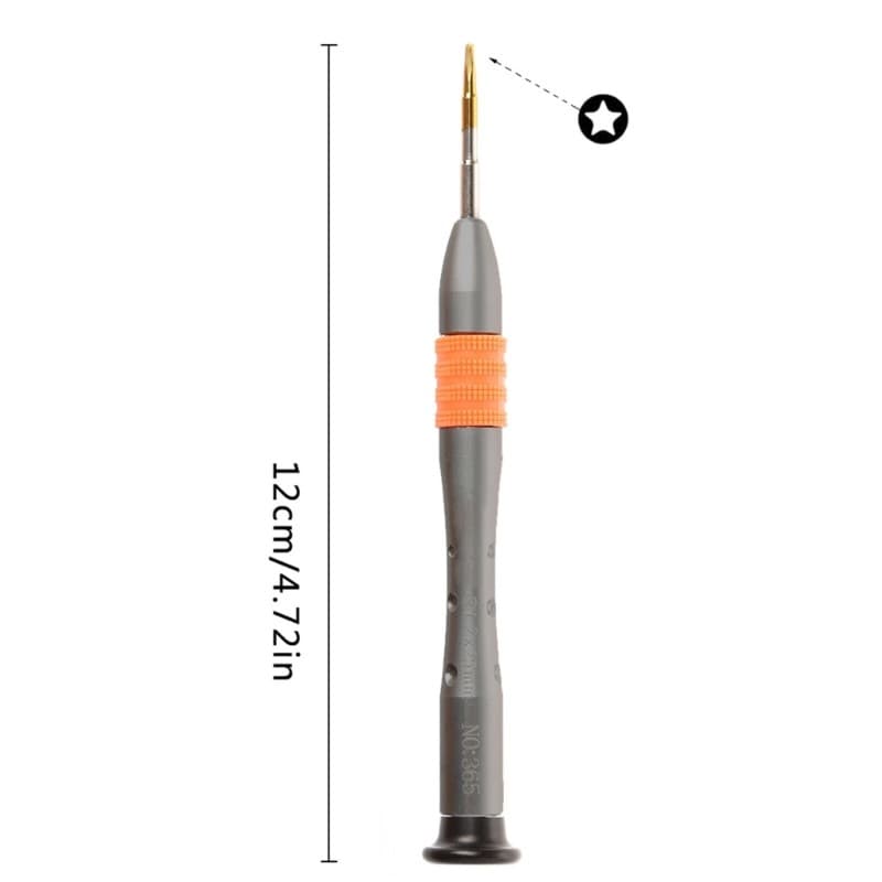 Ferramenta De Reparo De Chave De Fenda 5 Estrelas 5 Pontos 1 2 mm Para Ferramentas De Manutenção De Ar