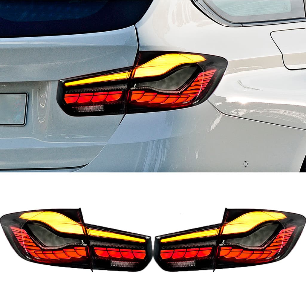 Lanterna Led BMW Para F30 320i 328i 335i 2013 a 2018 Dragon