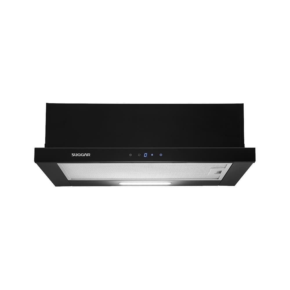 Depurador E Exaustor de Embutir Slim Touch 60cm Preto DE62THPT Suggar 220V
