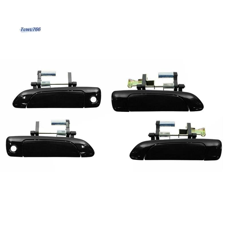 Conjunto De Maçanetas Externas De 4 Peças , Acessórios De Carro ABS Para Honda Civic 2001-2005