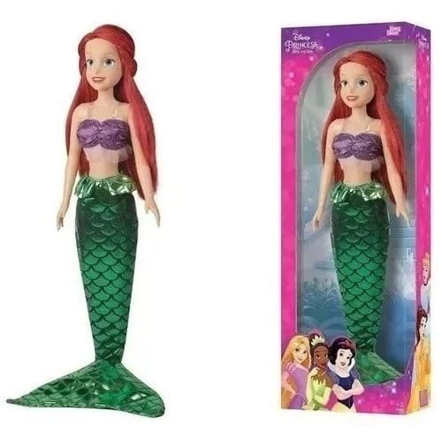 Boneca Ariel Mini My Size Princesa Disney 55 Cm
