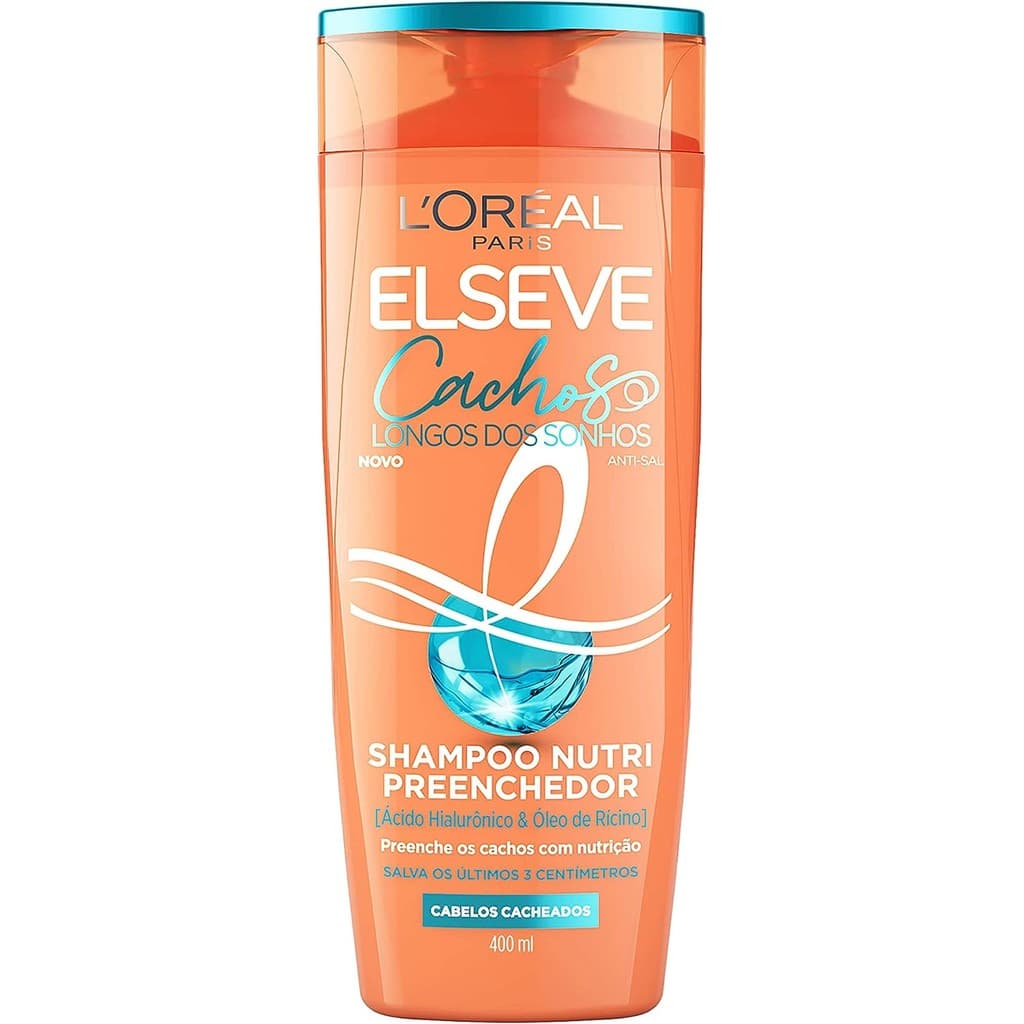 SHAMPOO ELSEVE CACHOS PREENCHEDOR 400ML