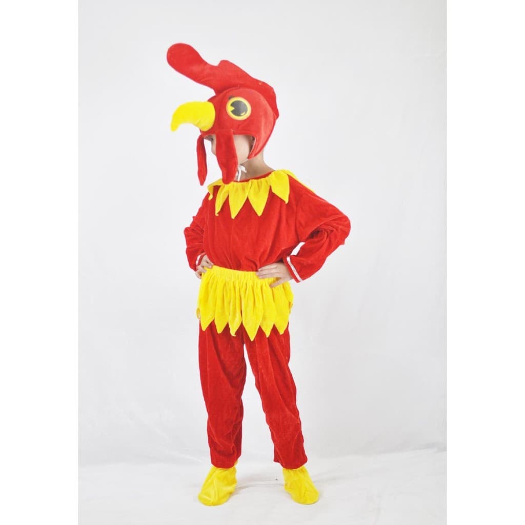 Fantasia infantil de pintinho, fantasia de pintinho, galo, ganso branco, fantasia de desenho animado, traje de dança
