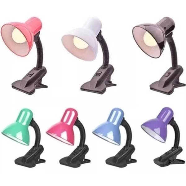 Luminaria De Mesa Com Garra Articulavel Trabalho Sala Lk-777 Escritório Bancada Iluminação Arte Casa