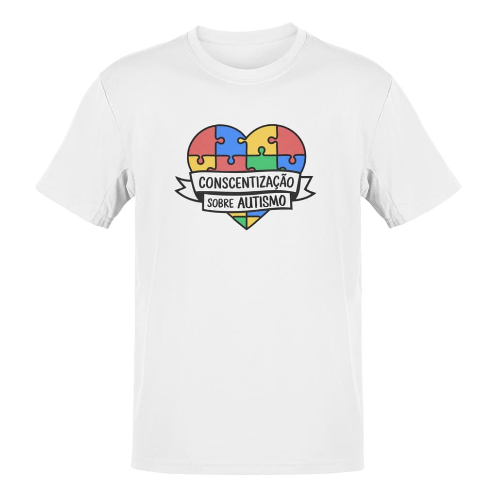 Camiseta Blusa Personalizada Conscientização Sobre Autismo 3