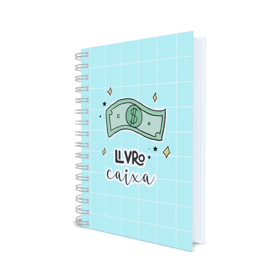 Caderno Livro Caixa Controle Financeiro Fechamento Dia / Mes