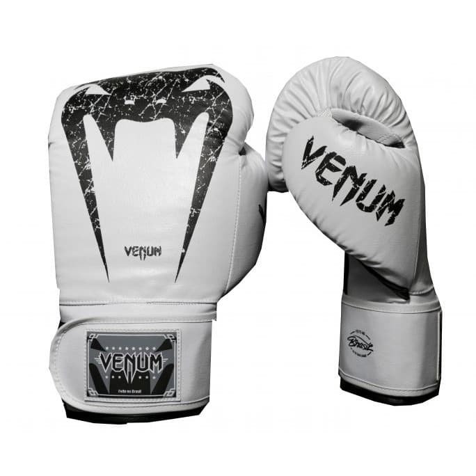 Luva de Boxe Venum Giant Brasil - Branca