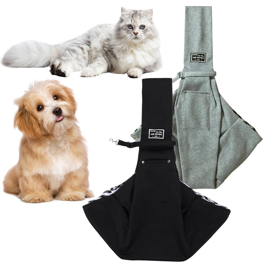 Popular Pet Crossbody Bolsa De Ombro Cão Estilingue Transportadora Saco Filhote De Cachorro Sling Com Arnês Segurança Ga