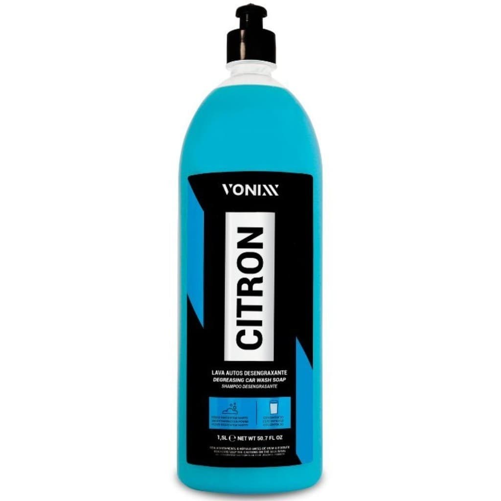 Shampoo Desengraxante Citron 1,5L Automotivo LavaAuto Vonixx