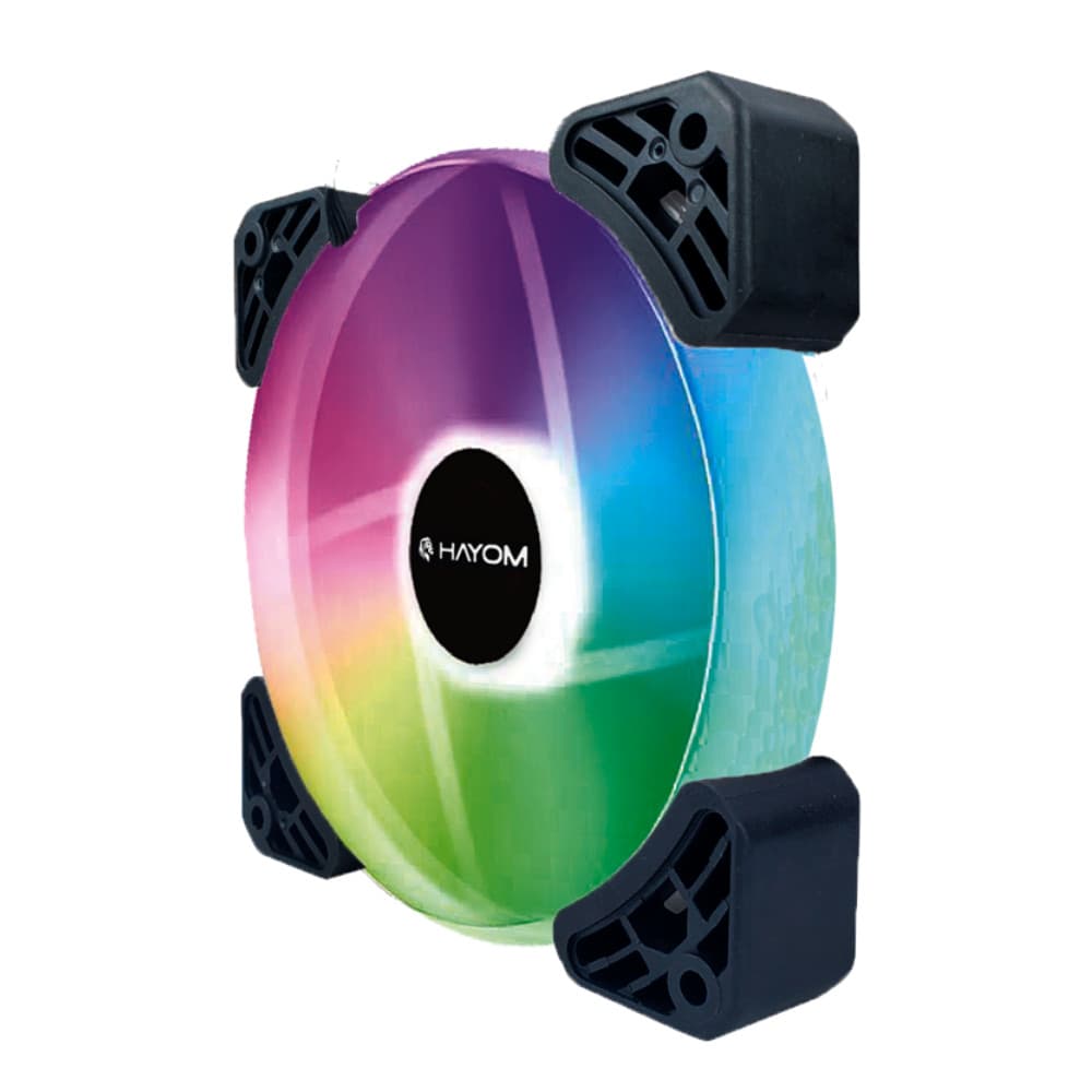 Cooler Fan Hayom FC1306 RGB 120mm 12cm - FC1306