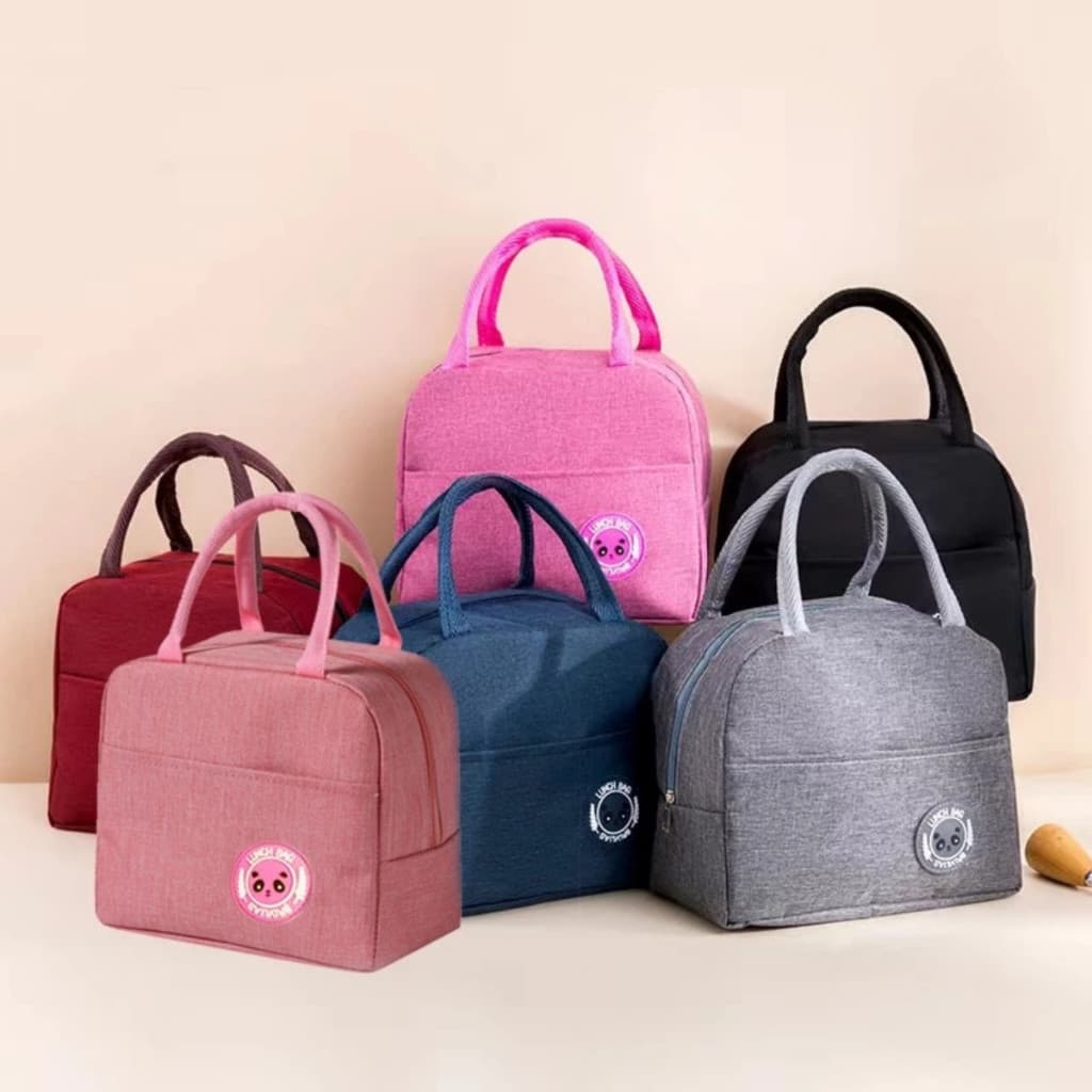 Bolsa Térmica com Zíper - Conservação Térmica, Poliéster, Manta Térmica Laminada, 19x22,5x12,5 cm
