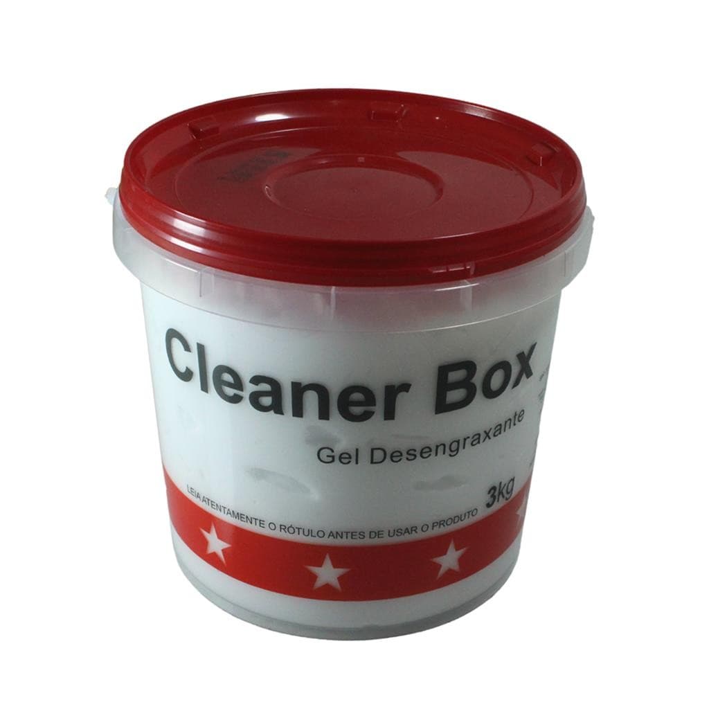 Pasta Gel Desengraxante Cleaner Gel 3 Kg Box 21