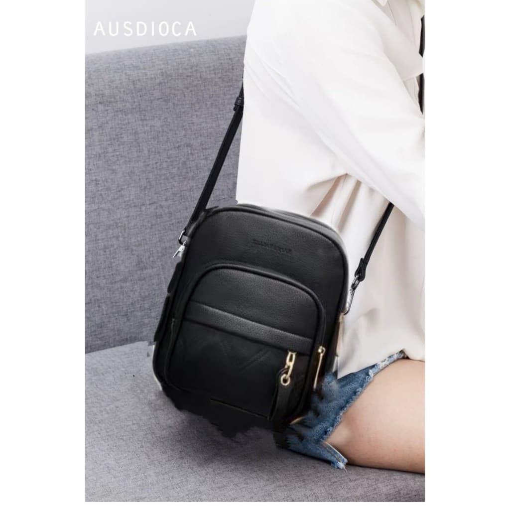 Bolsa Feminina Transversal Compacta com Zíper – Moderna e Elegante