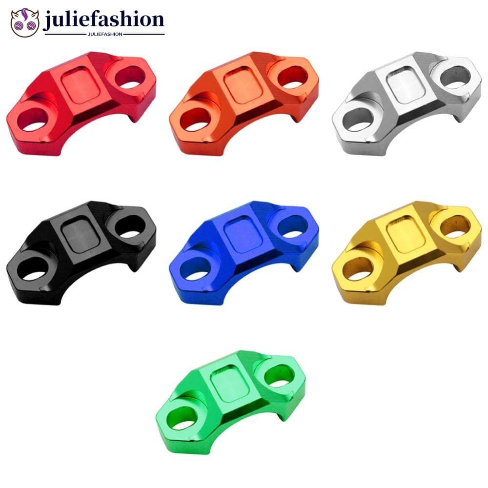 JULIEFASHION CNC Motocicleta Freio De Embreagem Cilindro Mestre Guiador Barra Braçadeira Capa Para ATV Dirt Bikes Peças