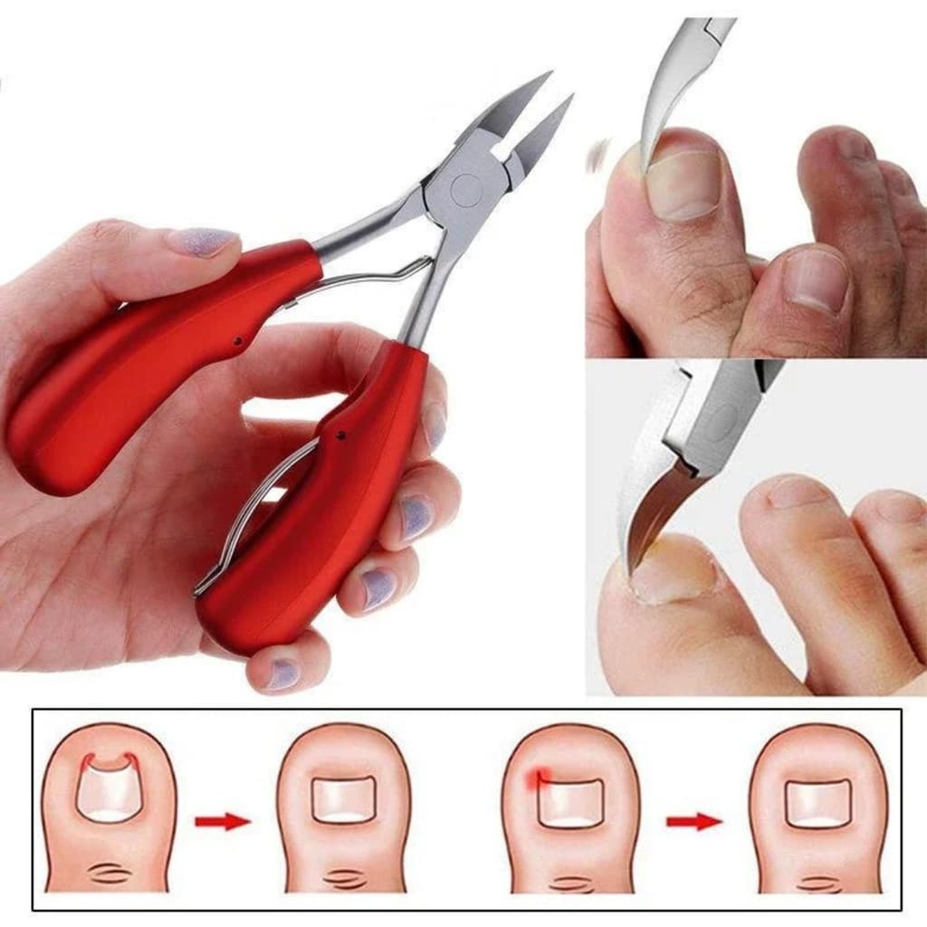 Alicate Corta Unhas Grossas Encravadas Dedão Dedos Dos Pés Alicate Profissional Manicure Pedicure
