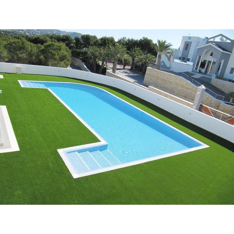 Grama Sintética Soft 20mm 5m²  Área Externa Piscina Parede 2m x 2,50m