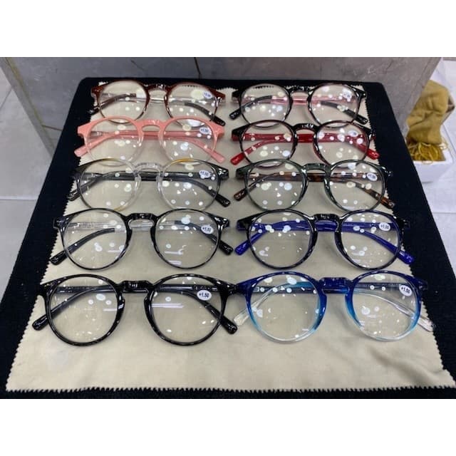 Óculos de grau pra perto leitura XM2147 redondo masculino feminino unisex novo