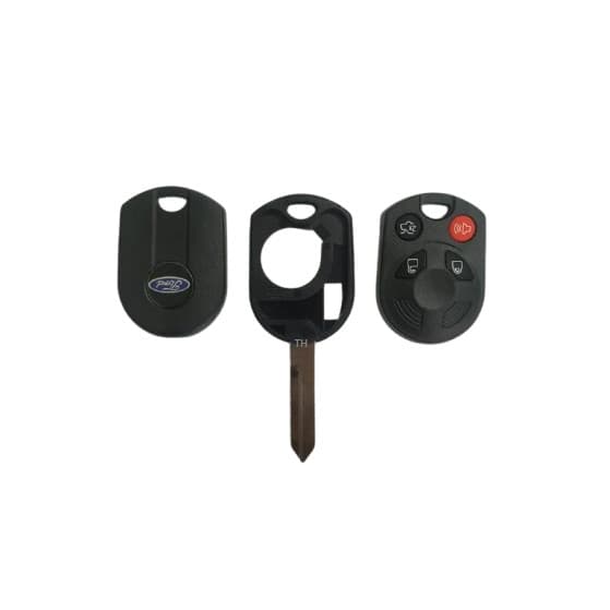 CARCAÇA CHAVE TELECOMANDO FORD FUSION 4 BOTÕES