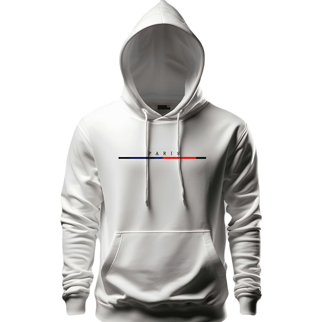 Moletom Masculino Canguru Paris Blusa De Frio Blusao Capuz Casaco Casual Clean Estiloso