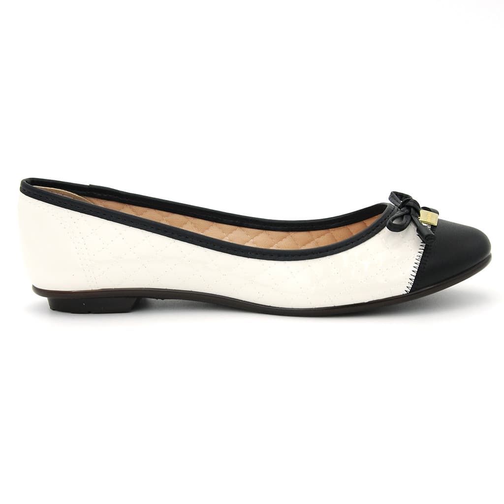 Sapatilha Moleca 5027.1407 Sapato Laço Conforto Casual Leve Feminino