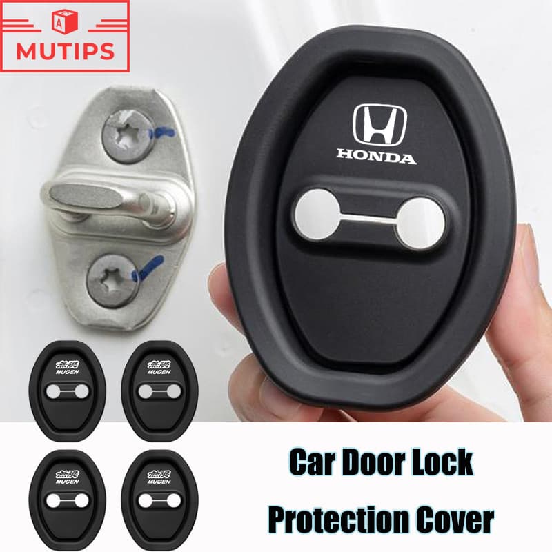 Honda Fechadura Da Porta Do Carro Silicone Proteção Capa Amortecedor Decoração Suprimentos Para HR-V Ajuste Civic Cidade
