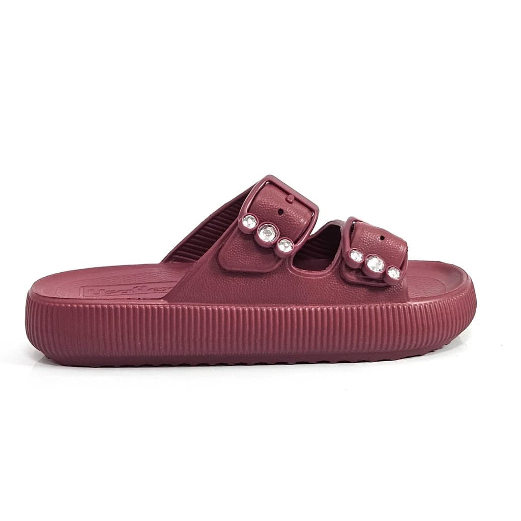 Chinelo Plataforma Nuvem Confortável Usaflex Poofy Birken