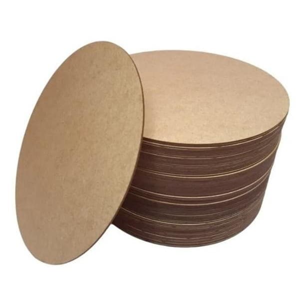 Kit 10 Sousplat Mdf Oferta Suplas 20 Cm Oferta 6Mm