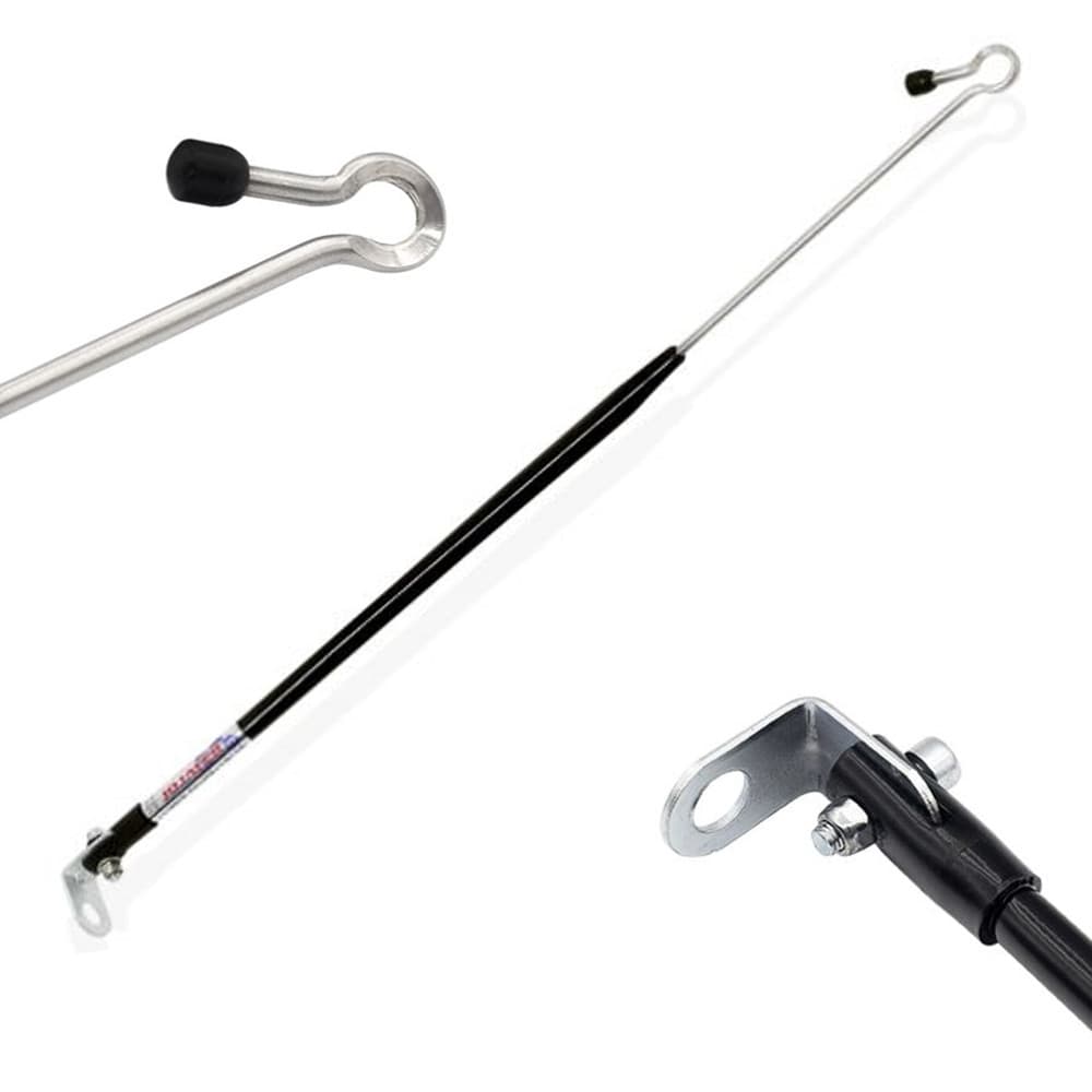 Antena Corta Pipa Moto Retrátil Guidao Aço Inox Prata M1pt