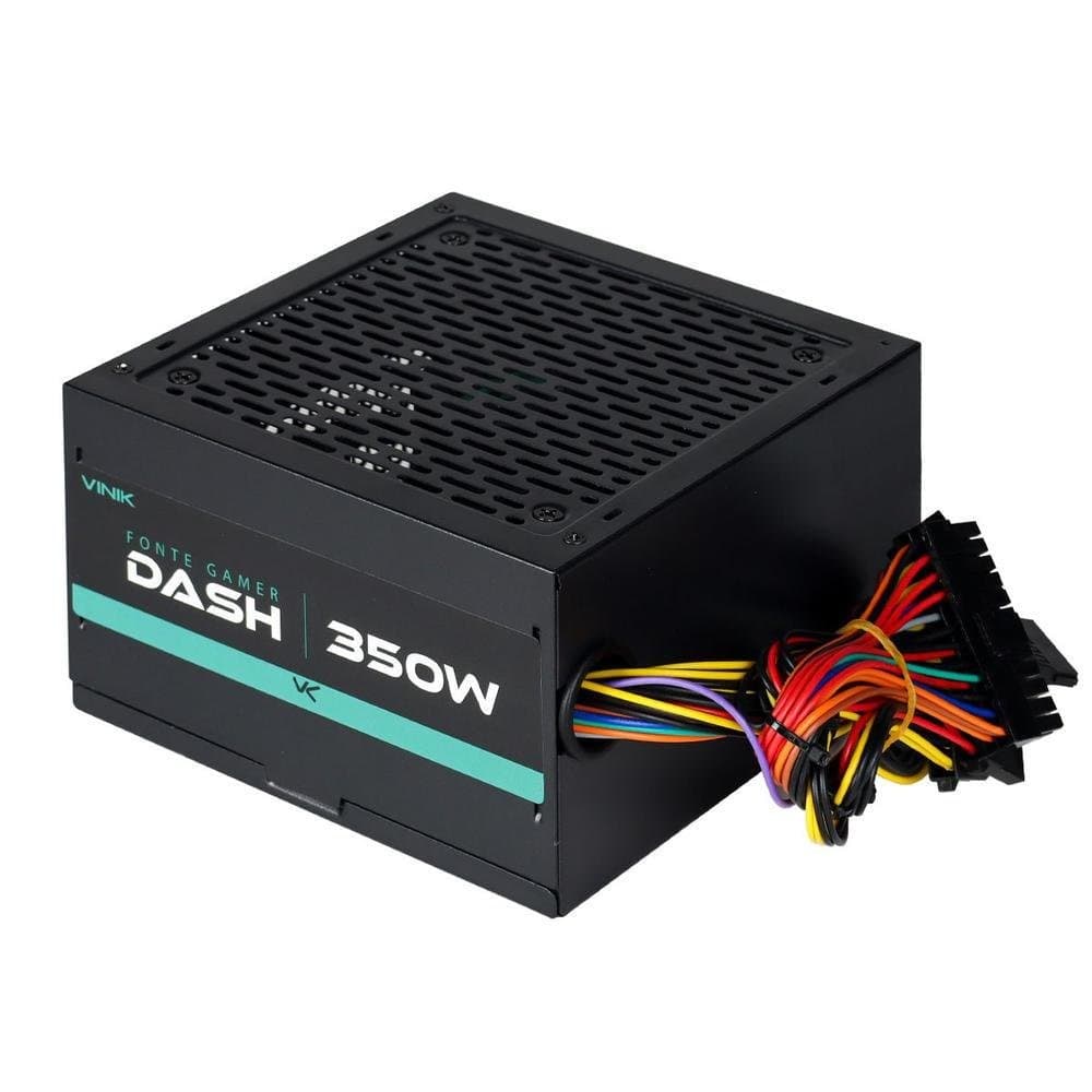 FONTE GAMER 350W PRETO VFG350WP - DASH
