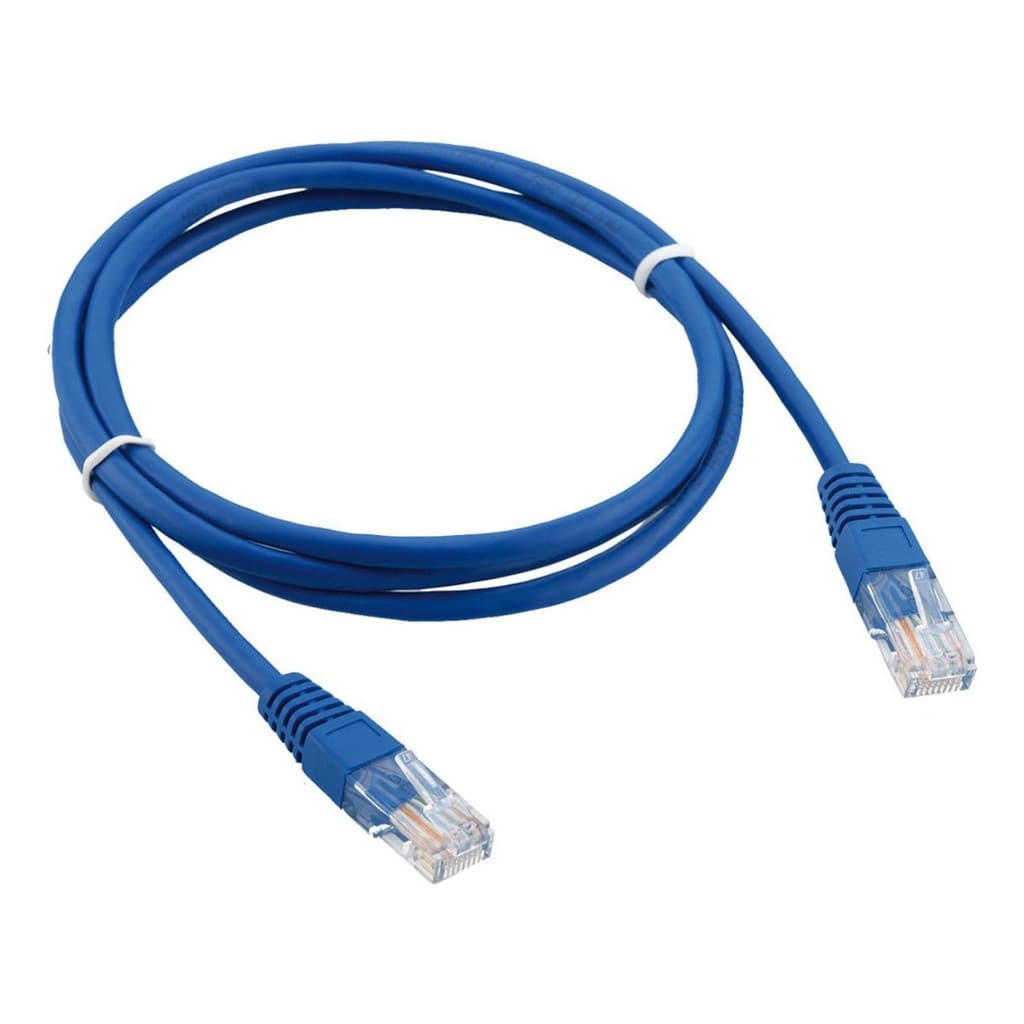 Cabo De Rede 2m Ethernet Lan Rj45 Cat5e- 2 Metros Rj45-cat5e