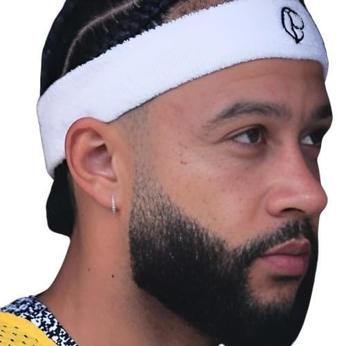 Testeira Faixa Corinthians Memphis Depay CP - MR