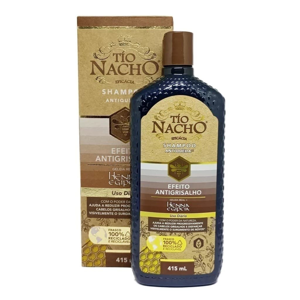 Tio nacho Shampoo Anti Queda Efeito Antigrisalho 415ml