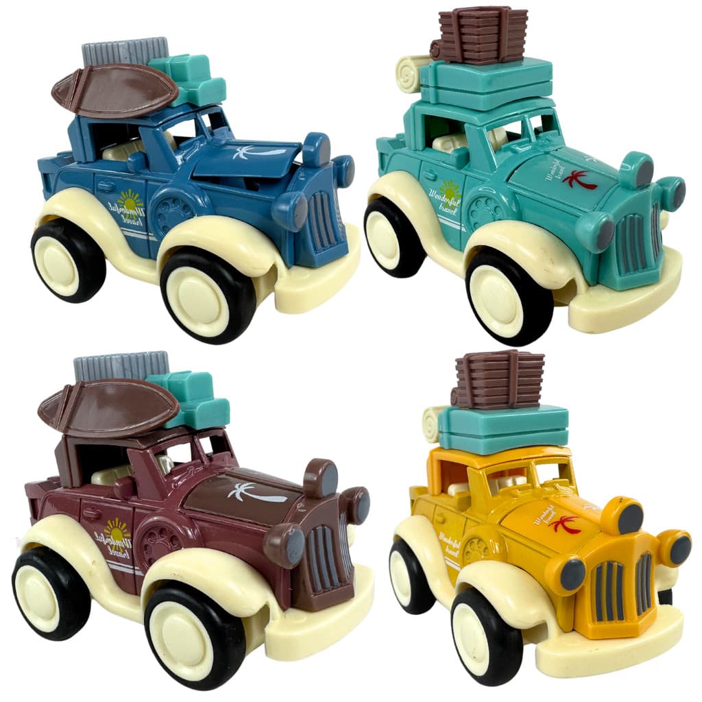 Brinquedo Carrinho Miniatura A Fricção Colorido - Castela