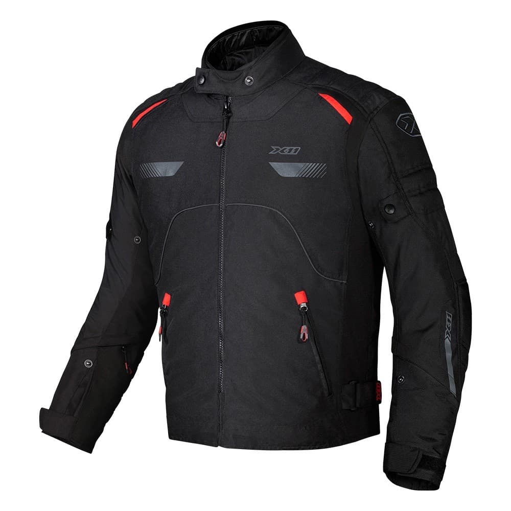 Jaqueta X11 Motoqueiro Impermeável Masculina Veler Vermelha