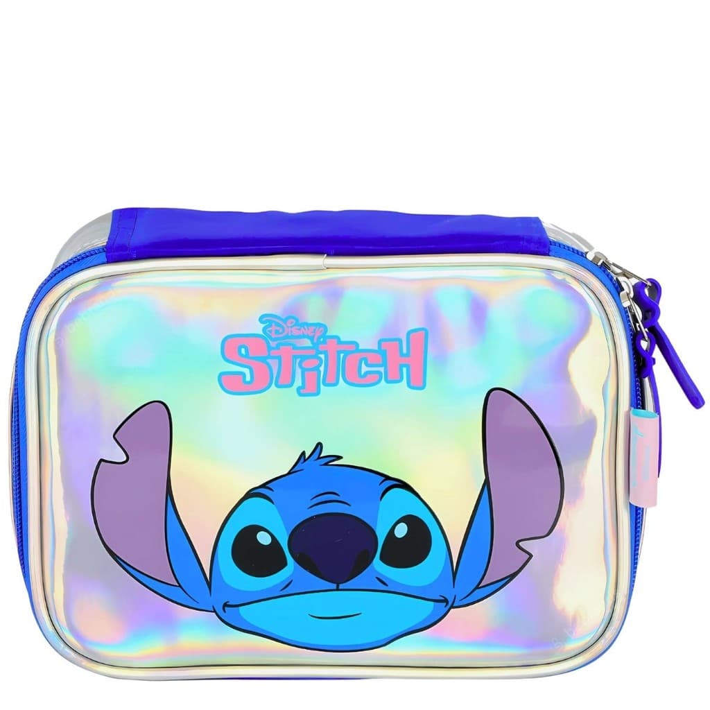 Estojo Box Metalizado 100 Pens Stitch - Disney