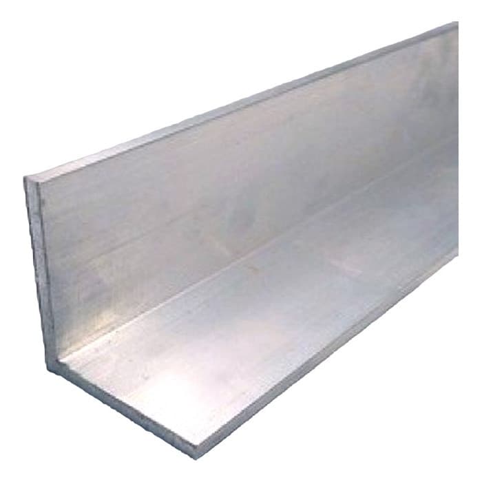Cantoneira Alumínio natural 50x50x03mm Com 99cm usado em degrau de escada gesseiro canto de paredes