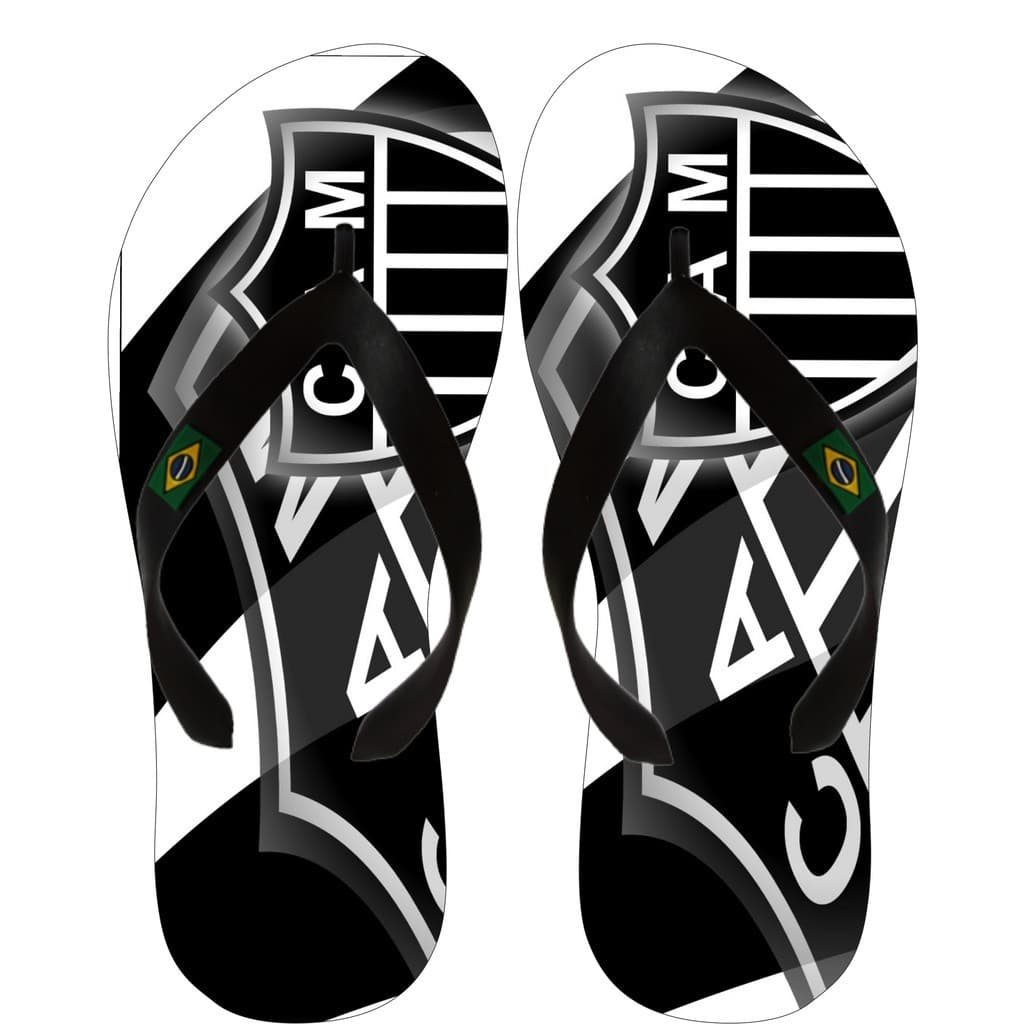 Chinelo Slider  Unissex Atlético Mineiro super oferta