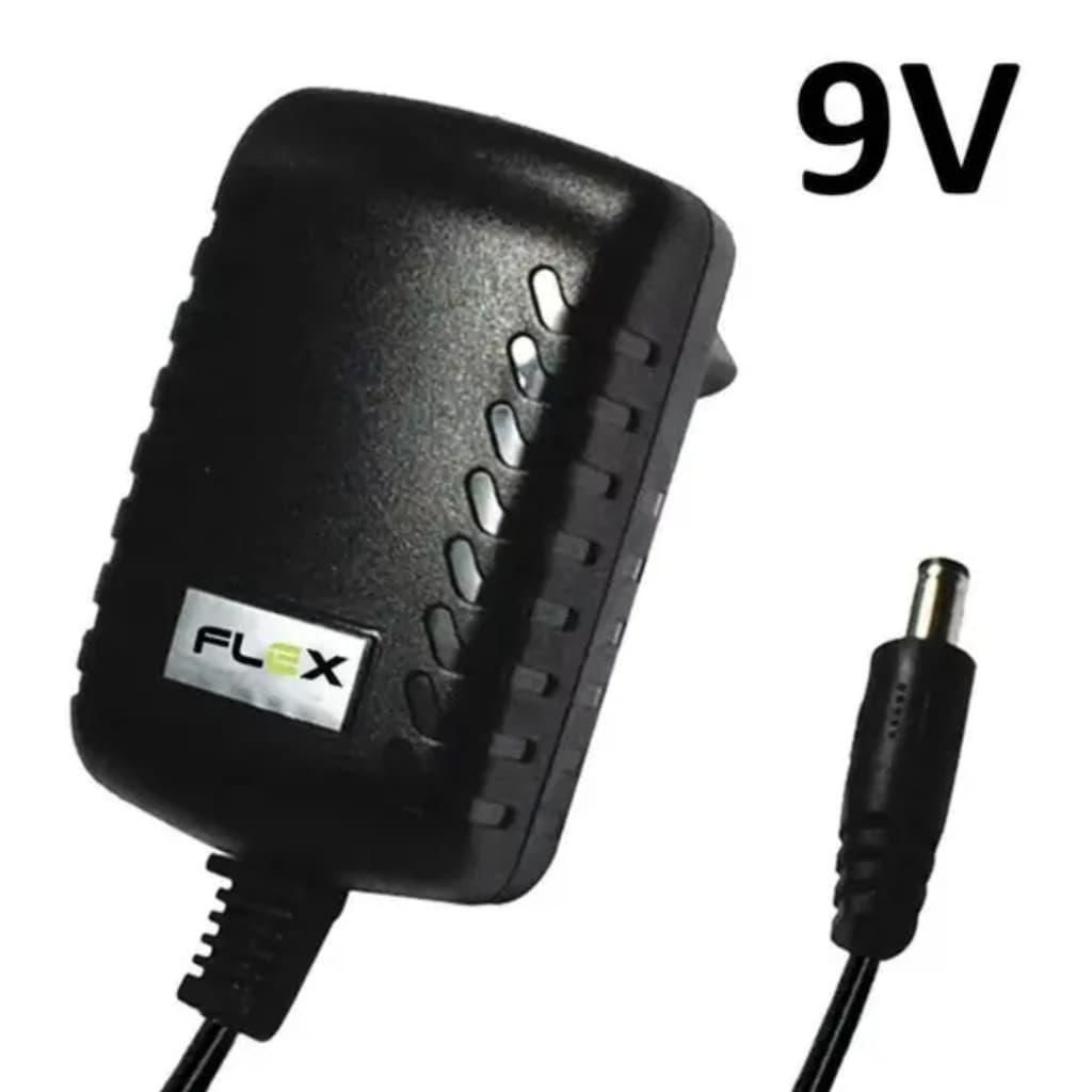 FONTE DE ALIMENTACAO 9V 1A FLEX FX-9V/1A 110V/220V