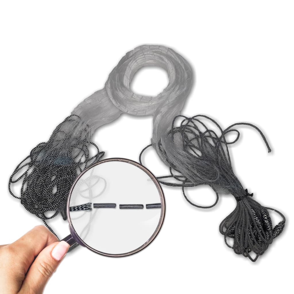 Rede Redinha Pronta Pesca Lambari Piava 5mts Fio 20 Escolha sua malha: 12mm (2,4cm) à 50mm (10cm)