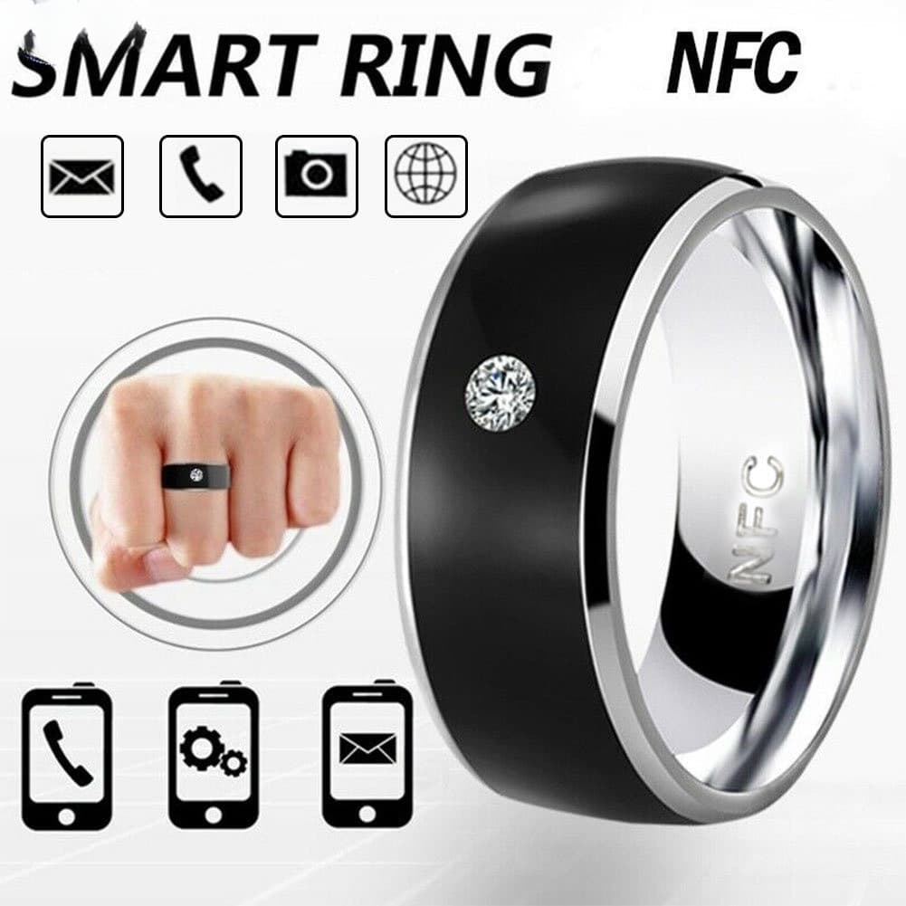 Anel Inteligente Multifuncional À Prova D'água RE NFC Para Tecnologia Android De Dedo Digital Vestível