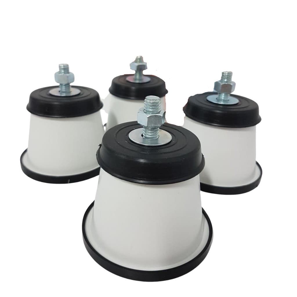 Pe de Fogão Geladeira Freezer Kit c/4 peças Com Rodinhas Universal