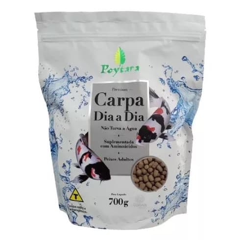 Ração Carpa dia dia Poytara 700g