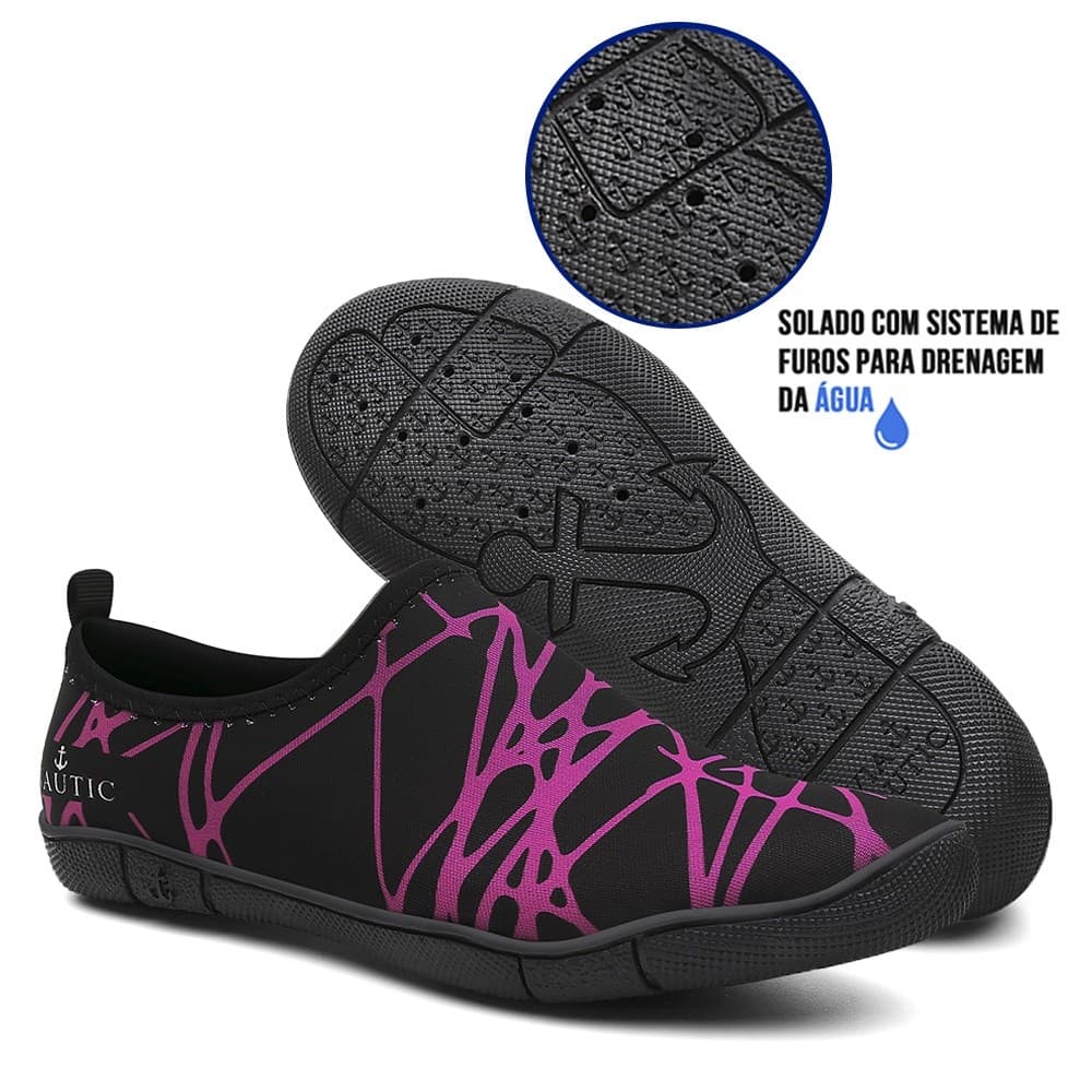 Sapatilha feminina piscina yoga adevnture Neoprene Flexível Pormoção