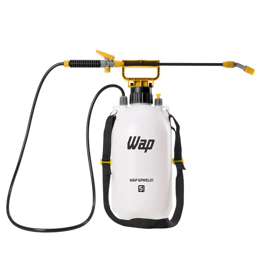 Pulverizador Manual 5L Borrifador Veneno Jato Regulável Wap