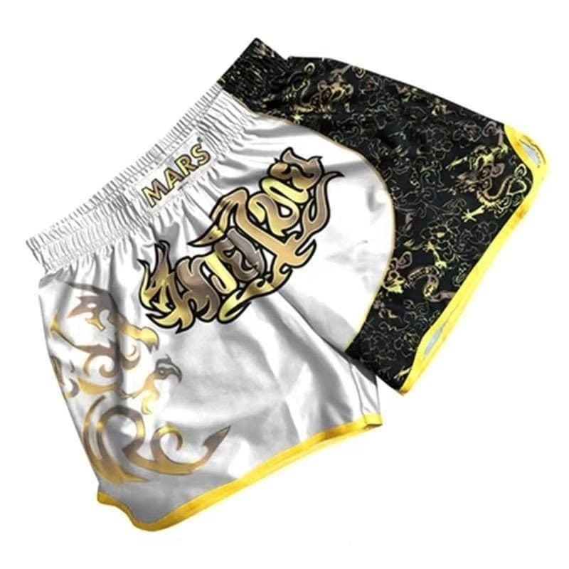 Muay Thai Shorts Boxe Boxe Sanda Treinamento Esportivo Corrida Luta Artes Marciais MMA Quick Dry Calças Esportivas