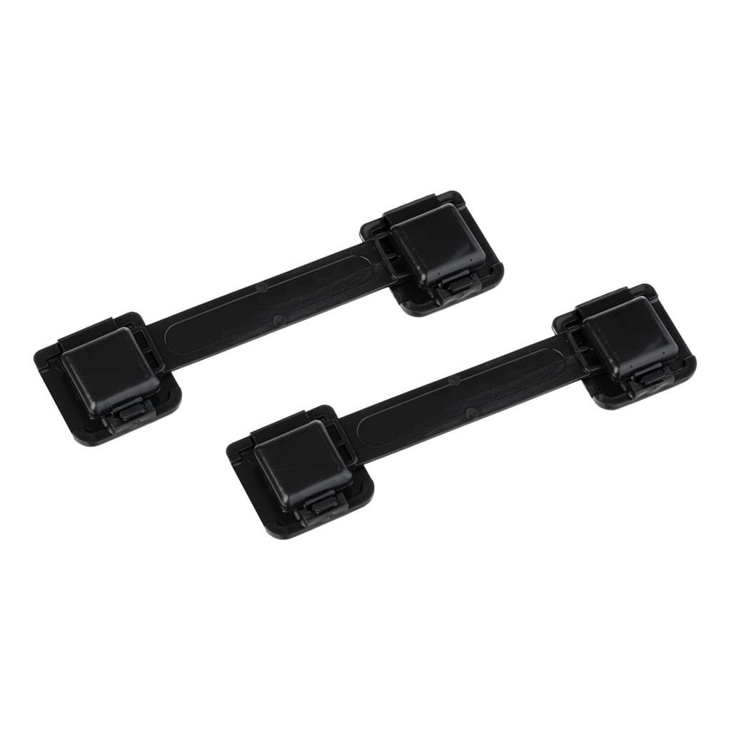 Kit 02 Trava De Gaveta Armário Segurança Protetor Preto
