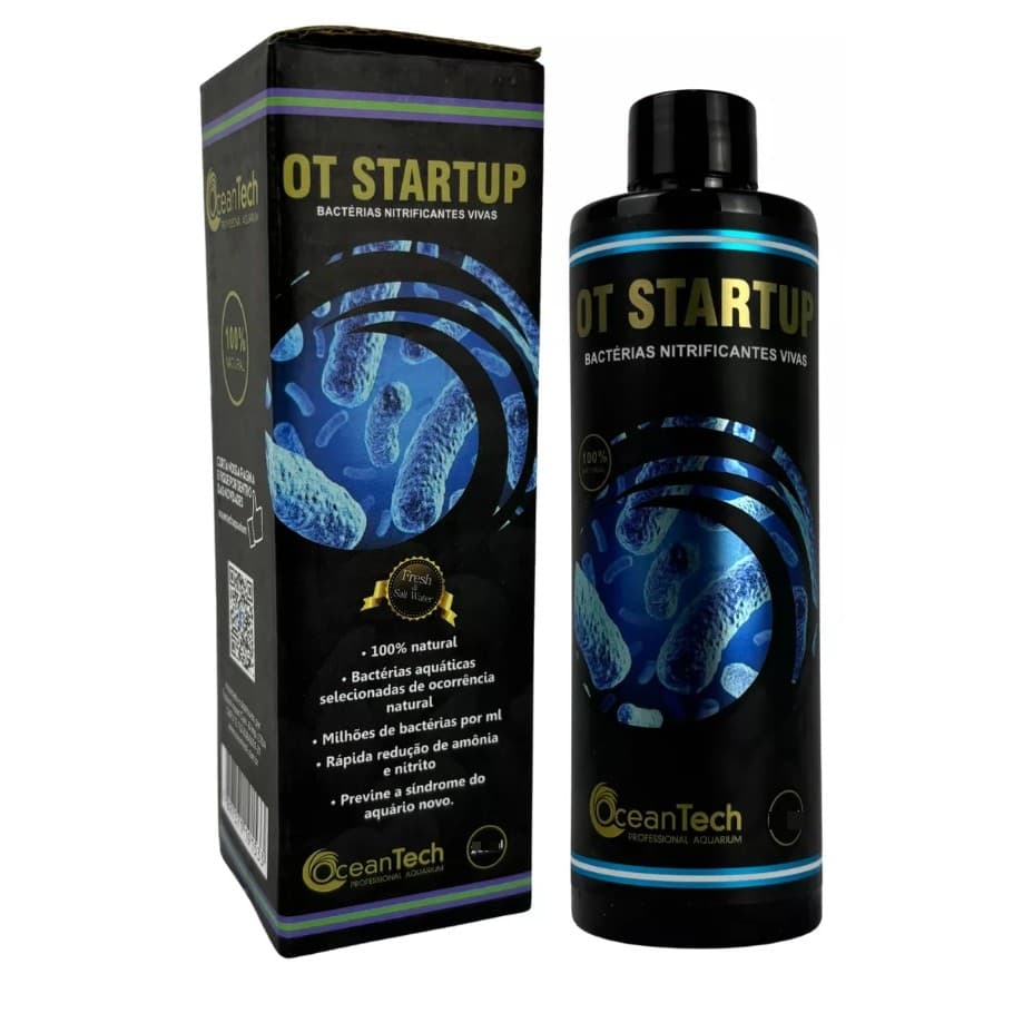 STARTUP 120ML Ocean Tech - Acelerador Biológico para Aquário