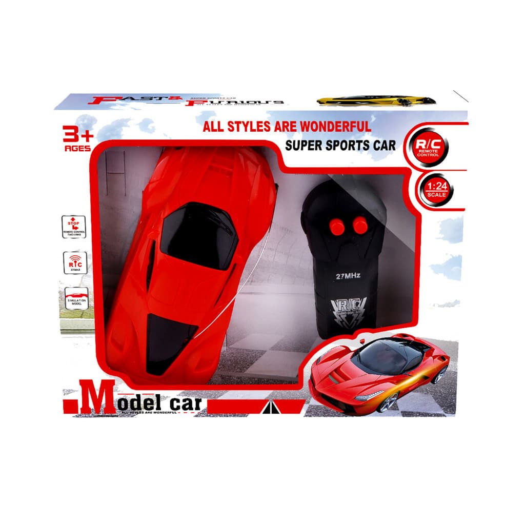 Carrinho de Controle Remoto - Duas Mania Potente – Corrida em Dobro com Controle Remoto